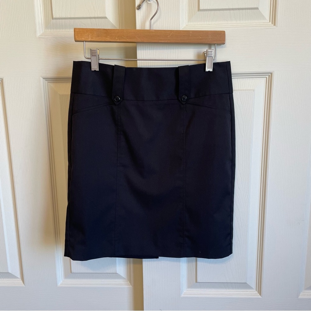 Maurices Black Pencil Skirt Mid-Thigh Workwear - never worn